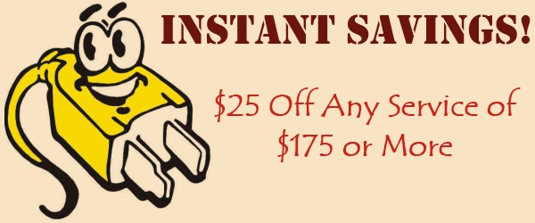 Conductive Electric Instant Savings 25% off any service of $175 or more coupon