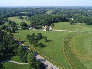 image of some green land