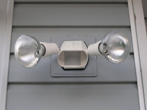 Image of flood lights.